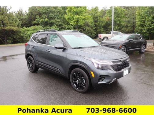 Gravity Gray 2025 Kia Seltos X-Line