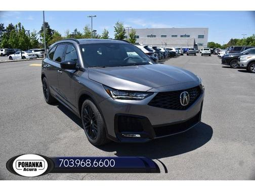 Liquid Carbon Metallic 2026 Acura MDX w/A-Spec Advance Package
