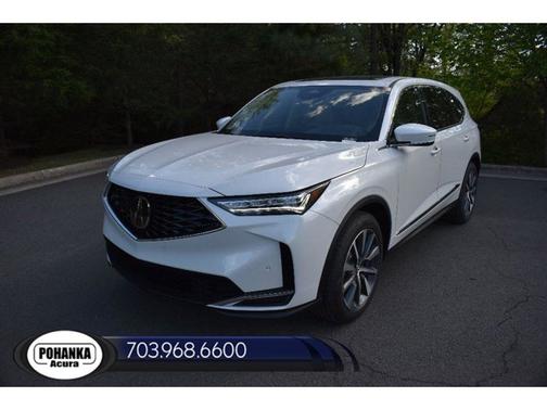 Platinum White Pearl 2026 Acura MDX w/Technology Package