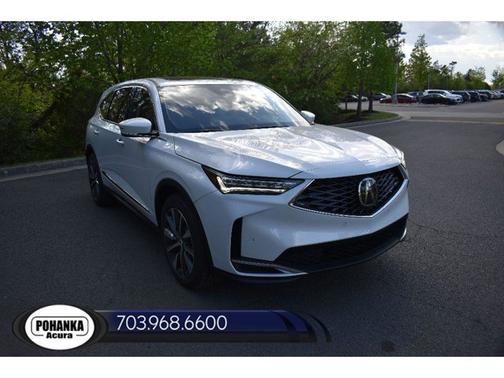 Platinum White Pearl 2026 Acura MDX w/Technology Package
