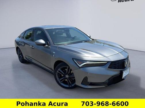 Liquid Carbon Metallic 2024 Acura Integra w/A-Spec Package