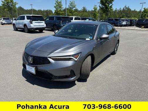 Liquid Carbon Metallic 2024 Acura Integra w/A-Spec Package