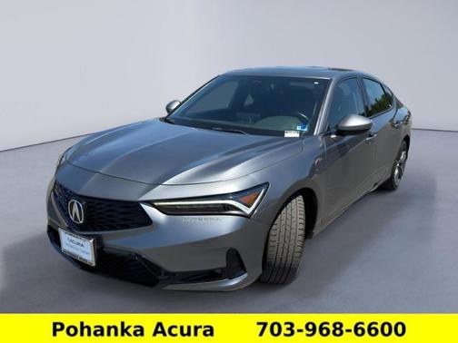 Liquid Carbon Metallic 2024 Acura Integra w/A-Spec Package