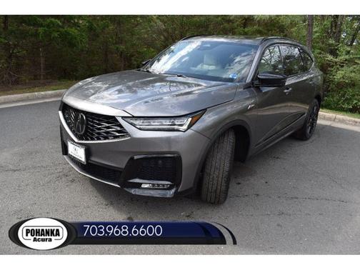 Liquid Carbon Metallic 2026 Acura MDX w/A-Spec Advance Package
