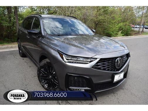 Liquid Carbon Metallic 2026 Acura MDX w/A-Spec Advance Package
