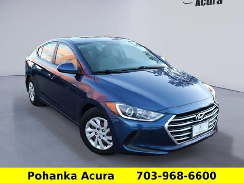 Lakeside Blue 2017 Hyundai ELANTRA SE