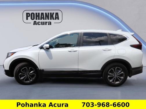 Platinum White Pearl 2021 Honda CR-V EX-L