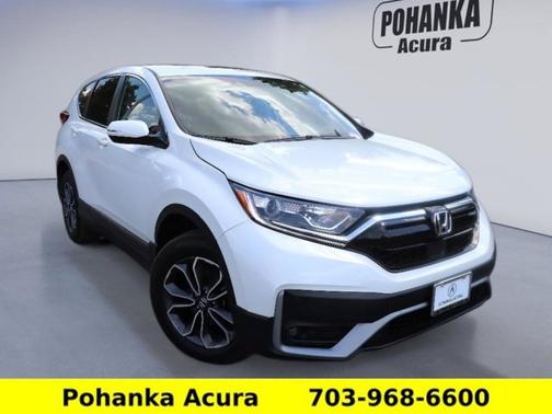 Platinum White Pearl 2021 Honda CR-V EX-L