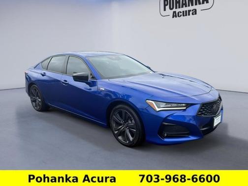 Apex Blue Pearl 2023 Acura TLX w/A-Spec Package