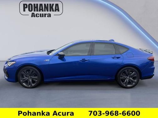 Apex Blue Pearl 2023 Acura TLX w/A-Spec Package