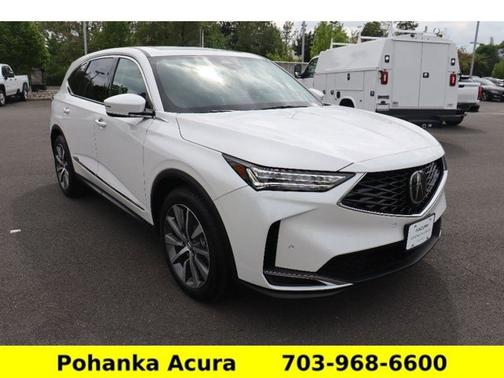 White 2025 Acura MDX w/Technology Package