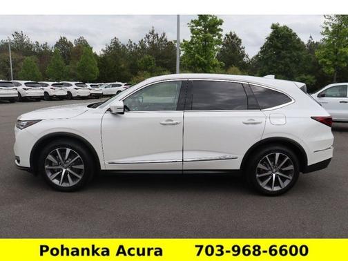 White 2025 Acura MDX w/Technology Package