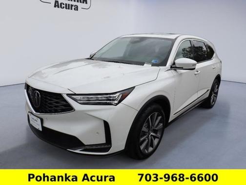 White 2025 Acura MDX w/Technology Package