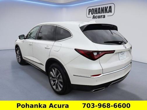 White 2025 Acura MDX w/Technology Package