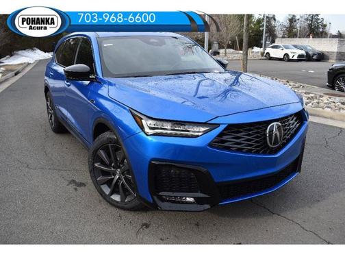 Double Apex Blue Pearl 2026 Acura MDX w/A-Spec Package