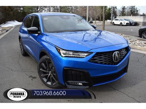 Double Apex Blue Pearl 2026 Acura MDX w/A-Spec Package