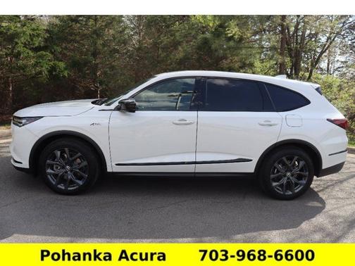 Platinum White Pearl 2023 Acura MDX w/A-Spec Package