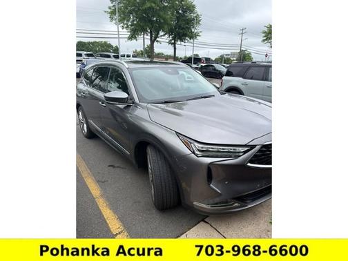 Liquid Carbon Metallic 2023 Acura MDX w/Advance Package