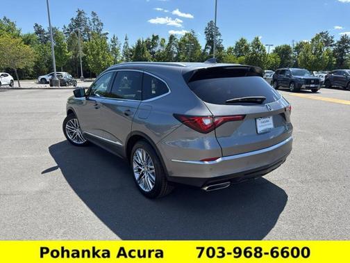 Liquid Carbon Metallic 2023 Acura MDX w/Advance Package