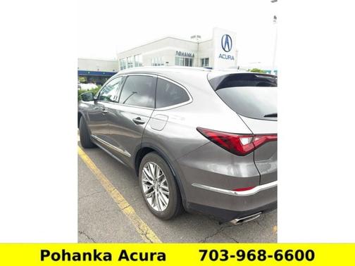 Liquid Carbon Metallic 2023 Acura MDX w/Advance Package