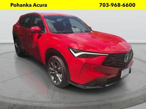 Milano Red 2025 Acura ADX w/A-Spec Package