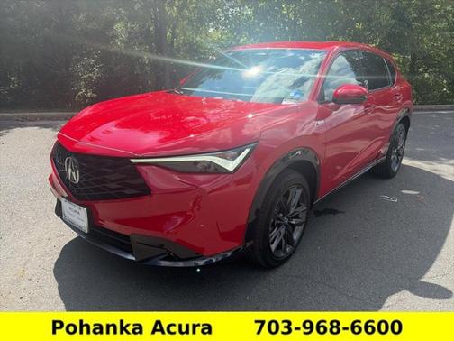 Milano Red 2025 Acura ADX w/A-Spec Package