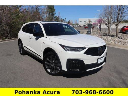 Platinum White Pearl 2026 Acura MDX w/A-Spec Package