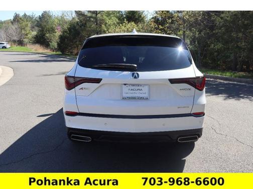 Platinum White Pearl 2026 Acura MDX w/A-Spec Package