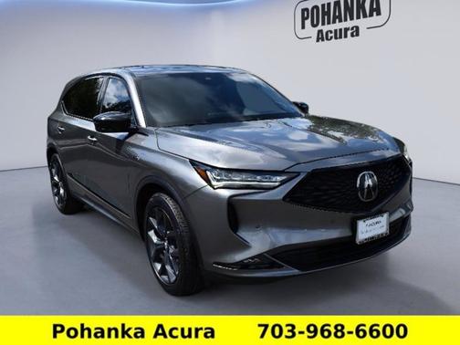 Liquid Carbon Metallic 2023 Acura MDX w/A-Spec Package