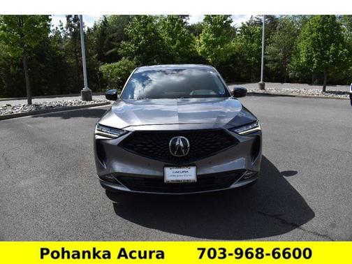 Liquid Carbon Metallic 2023 Acura MDX w/A-Spec Package