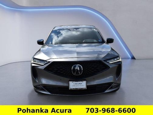 Liquid Carbon Metallic 2023 Acura MDX w/A-Spec Package