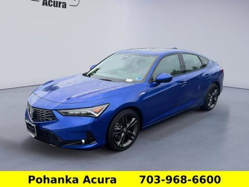 Apex Blue Pearl 2024 Acura Integra w/A-Spec Package