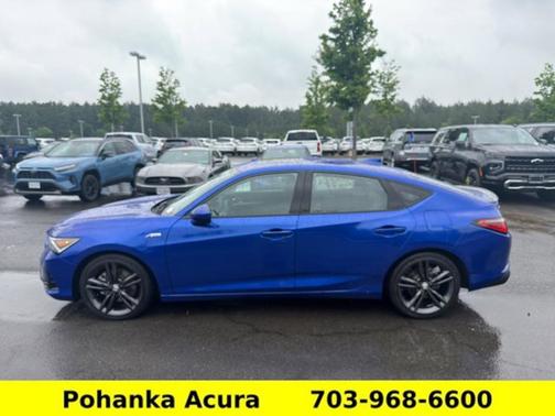 Apex Blue Pearl 2024 Acura Integra w/A-Spec Package
