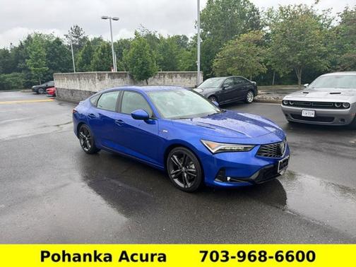 Apex Blue Pearl 2024 Acura Integra w/A-Spec Package