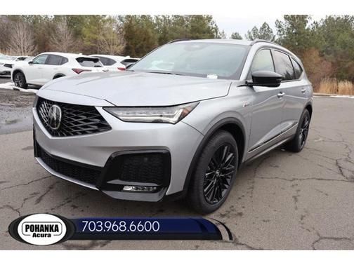 Solar Silver Metallic 2026 Acura MDX w/A-Spec Advance Package