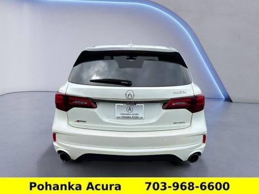 White Diamond Pearl 2019 Acura MDX 3.5L Technology & A-Spec Pkgs