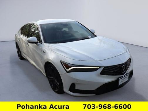 Platinum White Pearl 2023 Acura Integra w/A-Spec Package