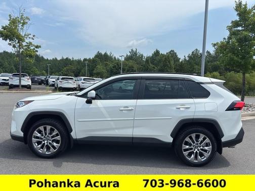 Blizzard Pearl 2021 Toyota RAV4 XLE Premium