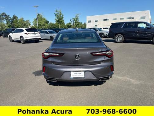 Modern Steel Metallic 2023 Acura TLX Tech