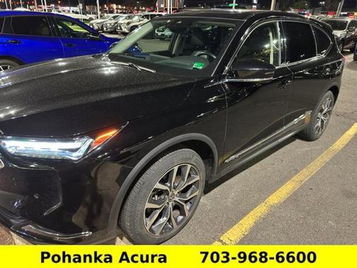 Majestic Black Pearl 2023 Acura MDX w/Technology Package