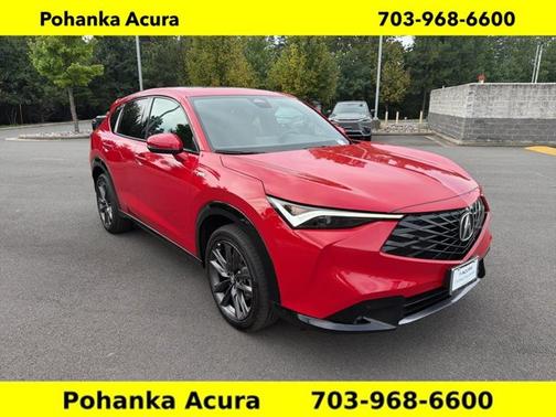Milano Red 2025 Acura ADX w/A-Spec Package