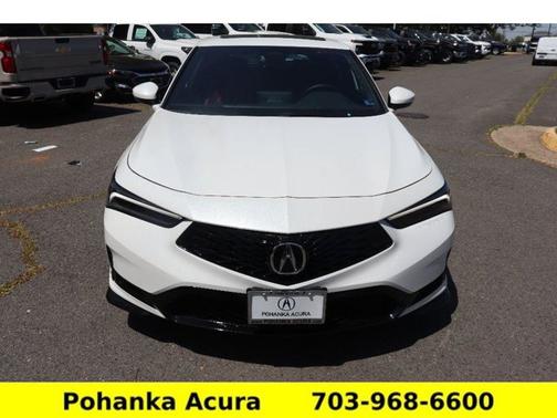 Platinum White Pearl 2026 Acura Integra w/A-Spec Package
