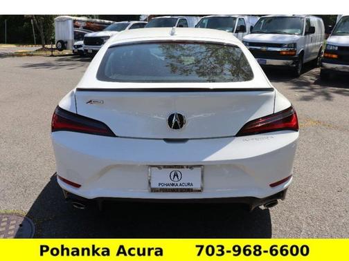 Platinum White Pearl 2026 Acura Integra w/A-Spec Package
