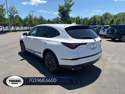 Platinum White Pearl 2026 Acura MDX w/A-Spec Advance Package