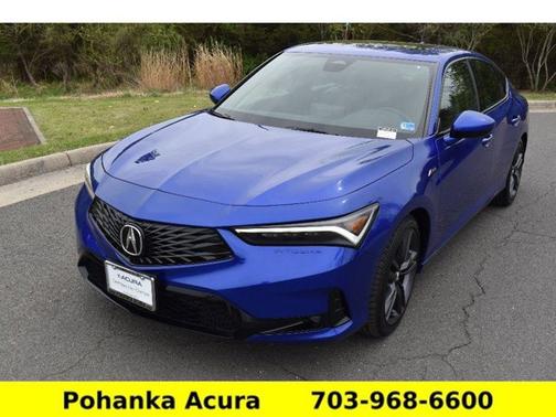 Apex Blue Pearl 2024 Acura Integra w/A-Spec Package