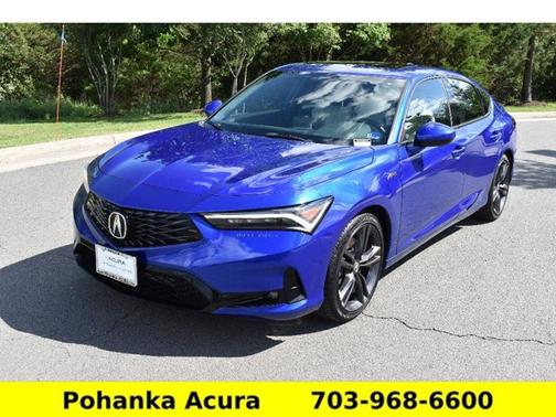 Apex Blue Pearl 2024 Acura Integra w/A-Spec Package