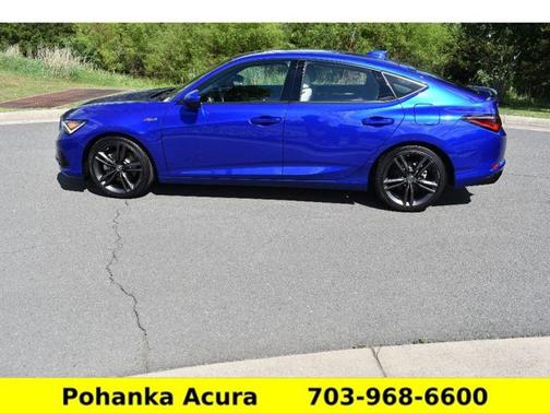 Apex Blue Pearl 2024 Acura Integra w/A-Spec Package