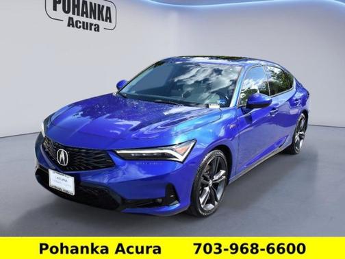 Apex Blue Pearl 2024 Acura Integra w/A-Spec Package