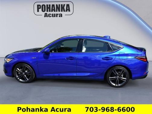 Apex Blue Pearl 2024 Acura Integra w/A-Spec Package