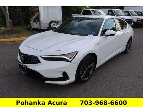 Platinum White Pearl 2025 Acura Integra w/A-Spec Technology Package